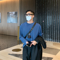 JY Lightly Wear 2021 Spring and Autumn Leisure Solid Color Interior Korean Style Elastic Long Sleeve Binding Long Sleeve T-shirt