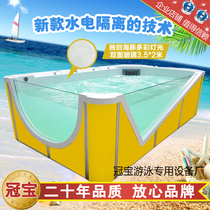 Mother and baby shop commercial acrylic swimming pool children swimming tank baby swimming pool full set of equipment baby swimming pool