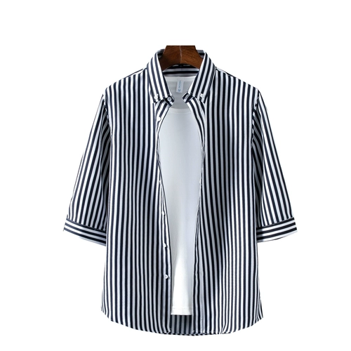 Трендовая летняя тонкая рубашка, в корейском стиле