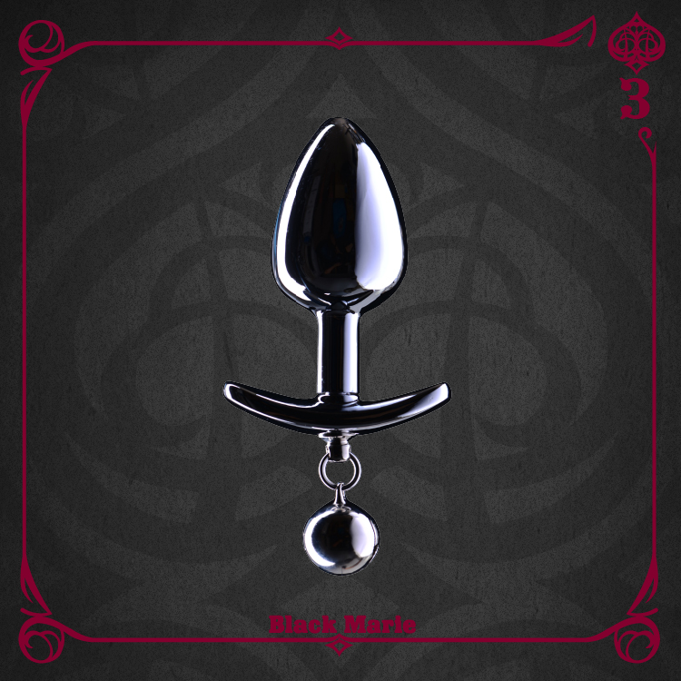 BlackMarie bell butt plug sm backyard chrysanthemum training male and female toys outing adult products