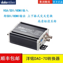 Foreign nameplate DAC-70 HD SD video format converter high standard clear video signal converter up and down conversion