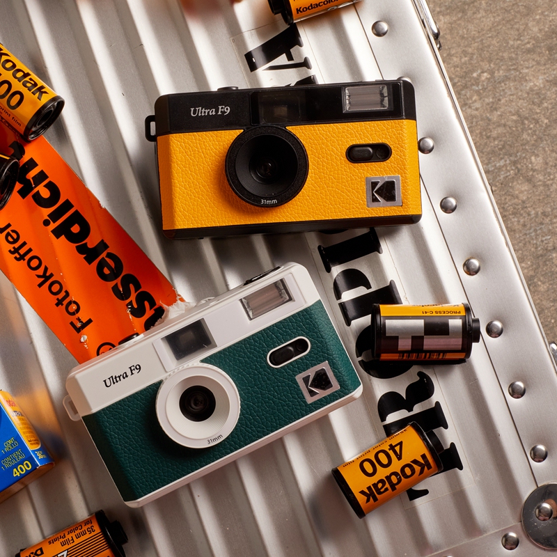 New Product Kodak F9 F9S Non-Disposable Film Camera 135 Film Camera with Flash for Students ins