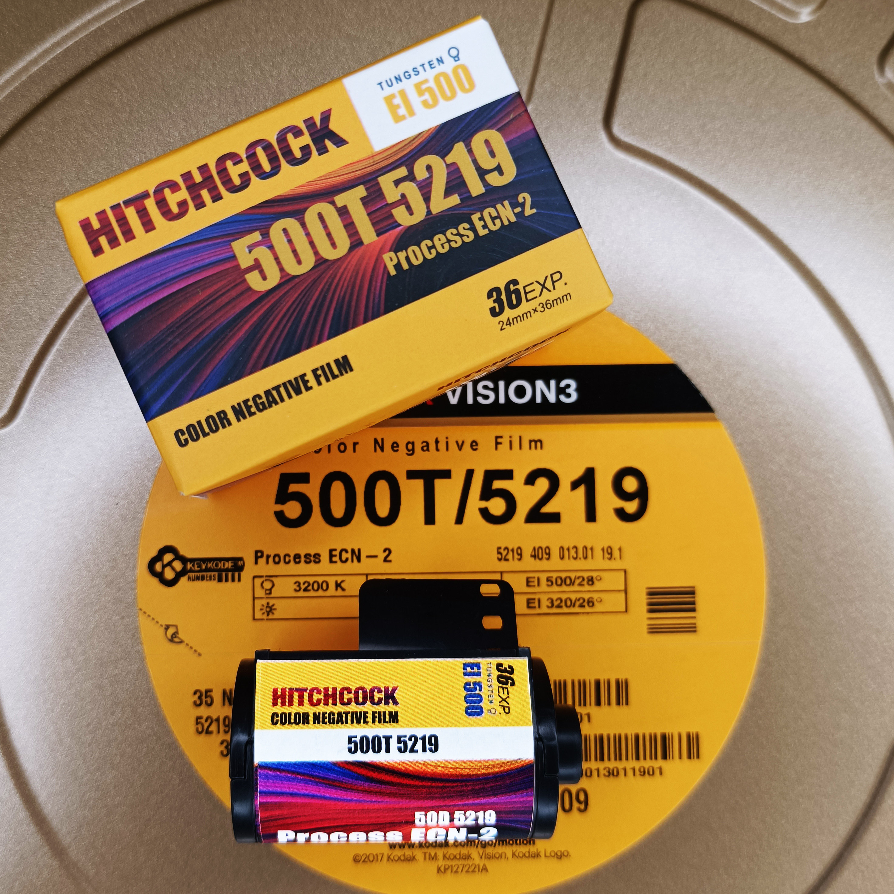 2021 new film film 5219 color 135 film ISO500 film roll 500T ten rolls