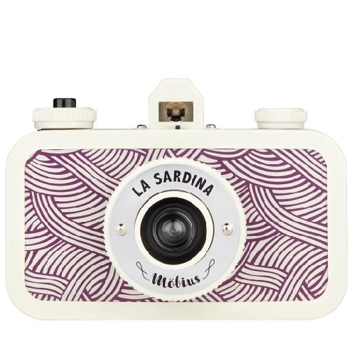 Lomo camera {Ưu đãi đặc biệt} La Sardina Czar Metal Blue Couple Phiên bản đặc biệt Cá mòi