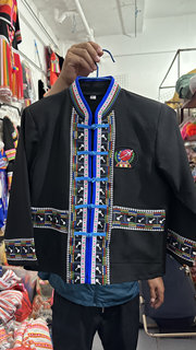 傈僳男装便装仅上衣款需定制收定金款