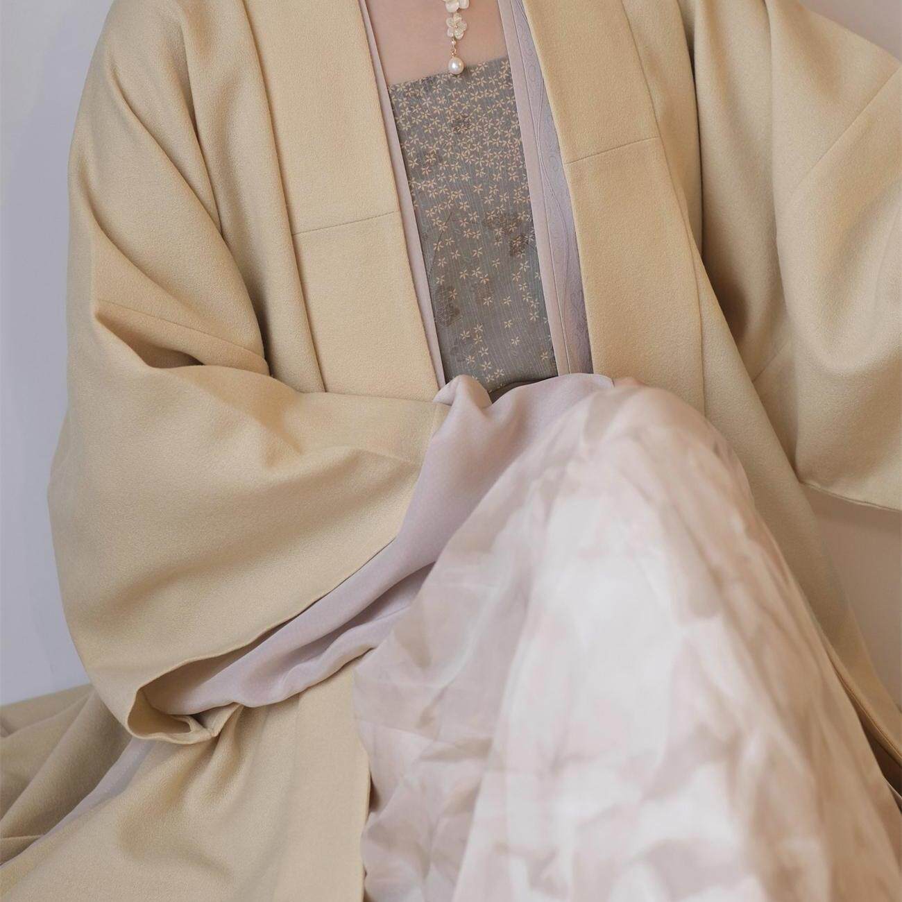 【柔香】宋制真丝双绉长衫：穿越千年的温柔，你值得拥有！-古风-淘宝好物网