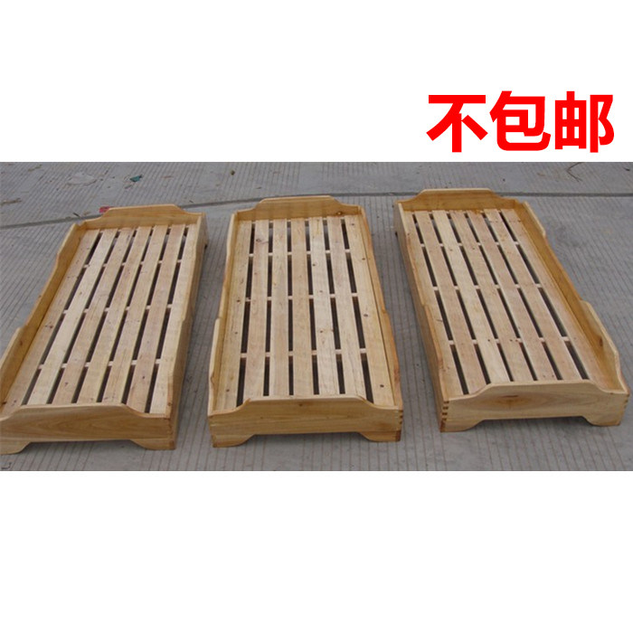 Kindergarten Special Bed Toddler Pine Wood Overlapping Solid Wood Bed Children Bed Midday Sleeping Bed Wood Wooden Bed Environmentally Friendly Children's Bed