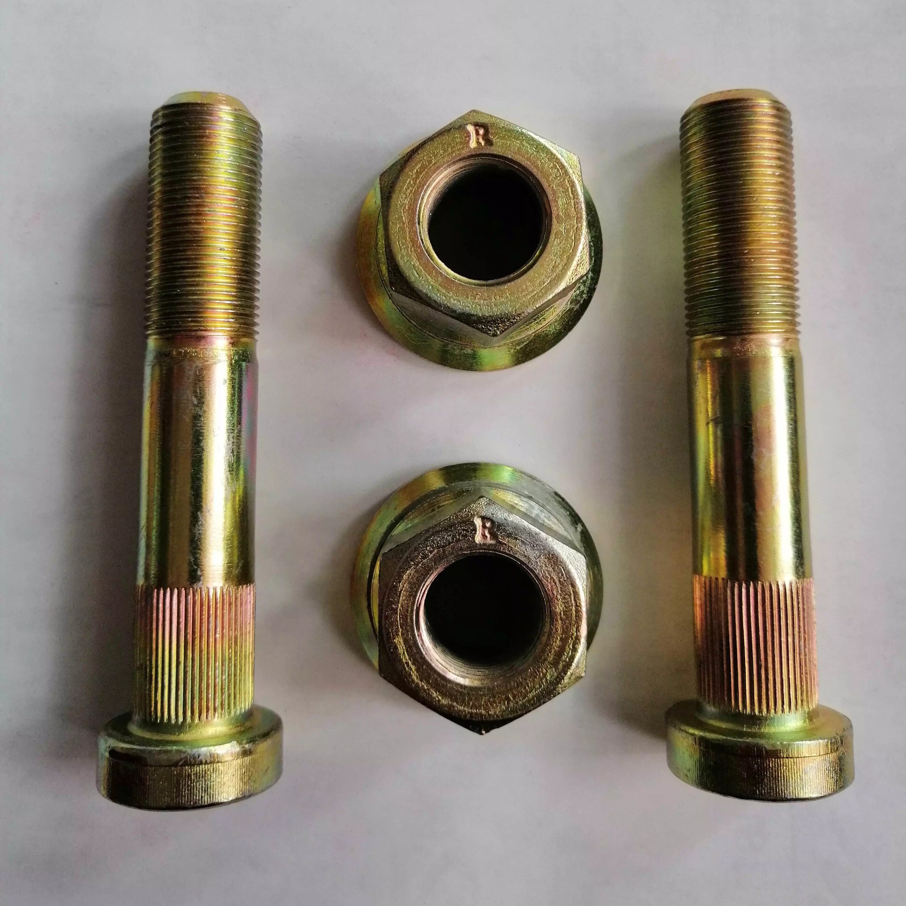 Shaanxi Vapor Dilanci L3000 Willow H5 By Dragon H5 M3 Tire Screw Steel Plate Screws 35 Chrome Molybdenum Anti-Breaking Bolt