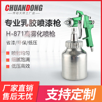 Transmission master boutique W-871 spray gun Latex paint three anti-universal glue spraying Pneumatic high atomization spray gun