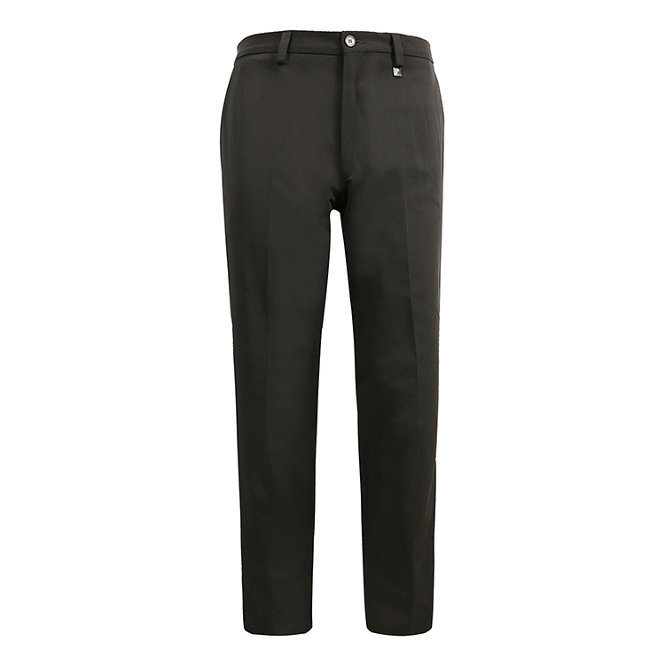 Special 550-V sub-line men's brown casual pants button logo logo slim fit