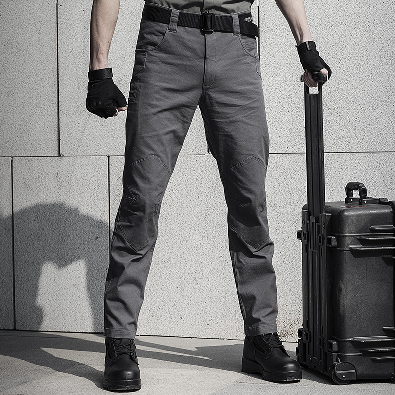 Eagle claw action tactical pants men's spring and Autumn stretch slim commuter training pants outdoor pants men's casual work clothes pants