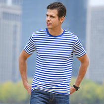 Eagle Claw Action Sea Soul Shirt COOLMAX SPEED DRY T-SHIRT MALE SHORT SLEEVE STRIPED SUMMER HALF-SLEEVE ROUND COLLAR COUPLE BLOUSE