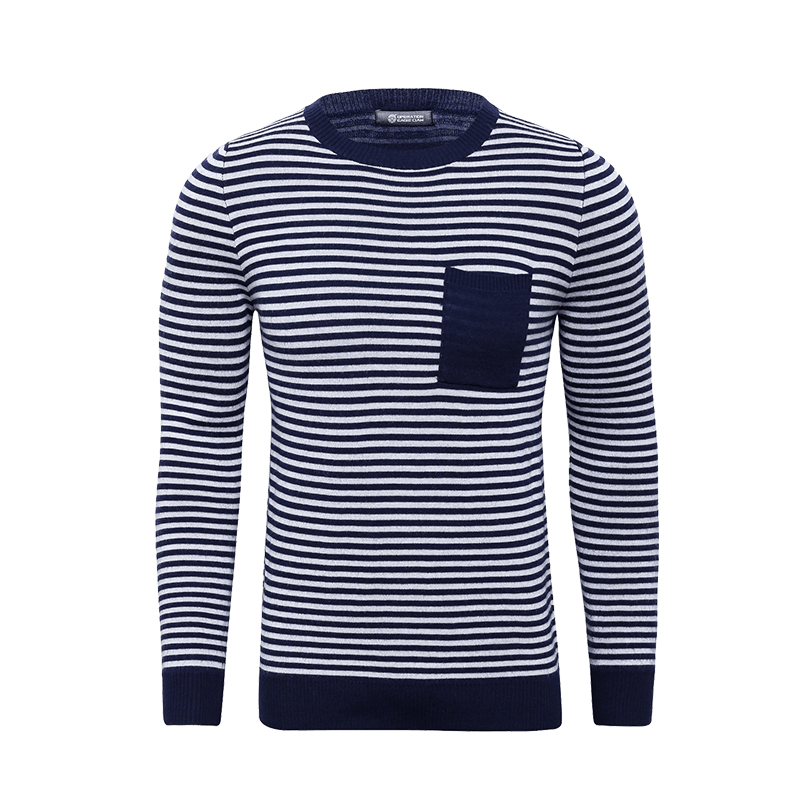 Eagle Claw Action Merino Wool Knit Shirt Men's Fall Winter Thin Sweater Sea Soul Pullover Round Neck Legone