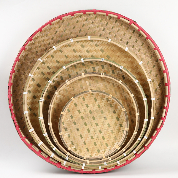 Hand-Woven Environmental-Friendly Non-Porous Practical Bamboo Sieve