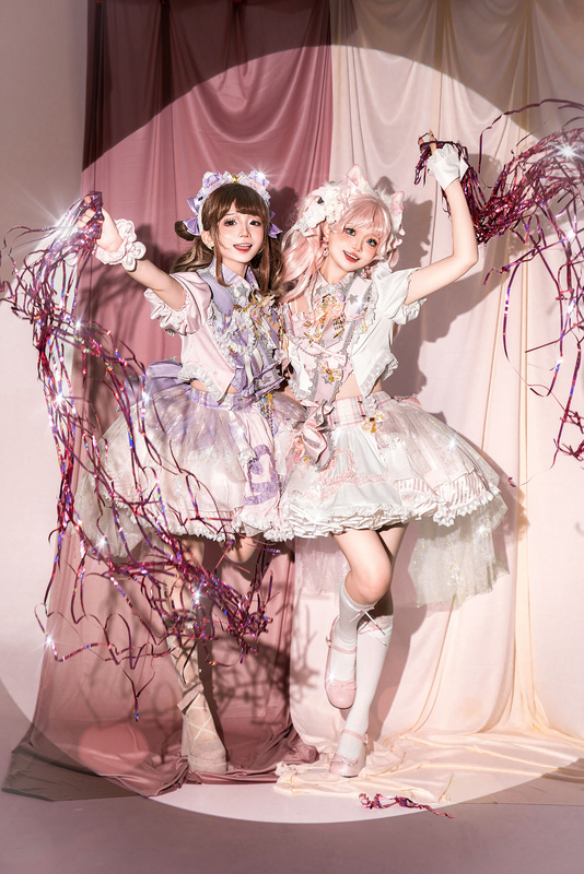 Long-Term Group - the Skirt I Recommend Is a Performance Outfit for Small Idols, Girly Lolita Style, Full Set Long-Term Group - the Skirt I Recommend Is a Performance Outfit for Small Idols, Girly Lolita Style, Full Set