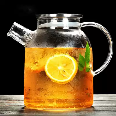 Fruit Teapot set Flower and fruit teapot Glass pot for making fruit tea Household heating flower teapot Flower tea cup set