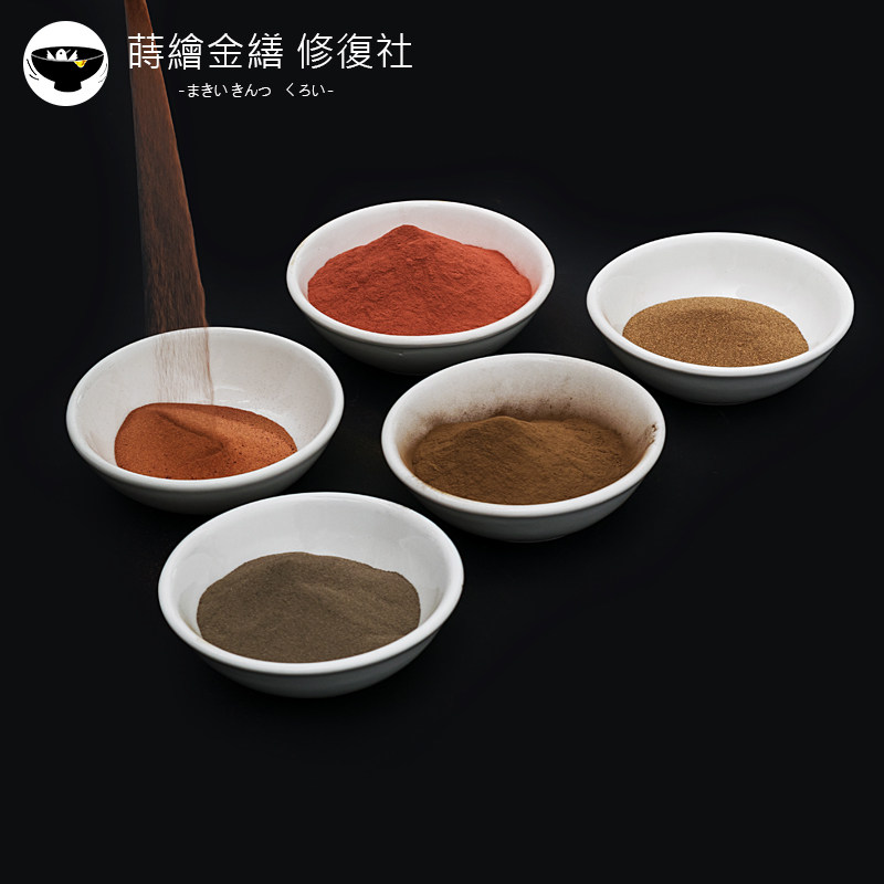 Dill Painting Restoration Social Pellet Powder Lacquer Painting Lacquer Powder Grain powder Painted Gold and gold Clay Porcelain material