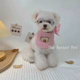 Ins собака собака шарф плюшевый медведь медвежь