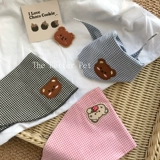 Ins собака собака шарф плюшевый медведь медвежь