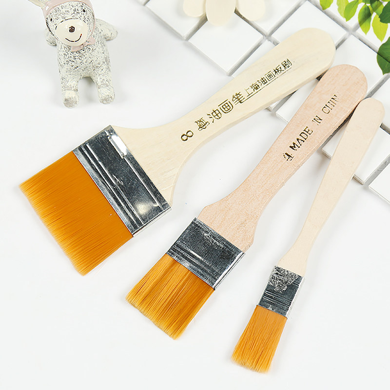 Nylon brush painting gouache watercolor paint Acrylic brush Kindergarten children's art graffiti Chinese painting tools