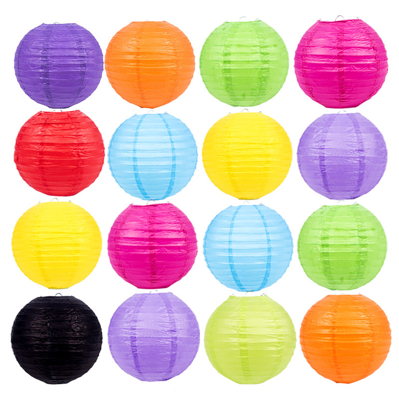 Color small lantern children diy manual folding flower lamp MaterialPackage festival homemade creative decoration decoration