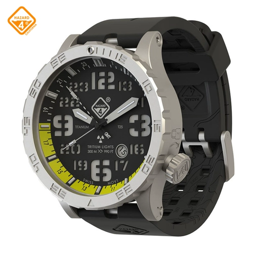 American Hazard4 Crisis 4 Titanium Titanium H3 Deep Diving Watch Tactic Men's Outdoor Night Lights Ying Sali Watch