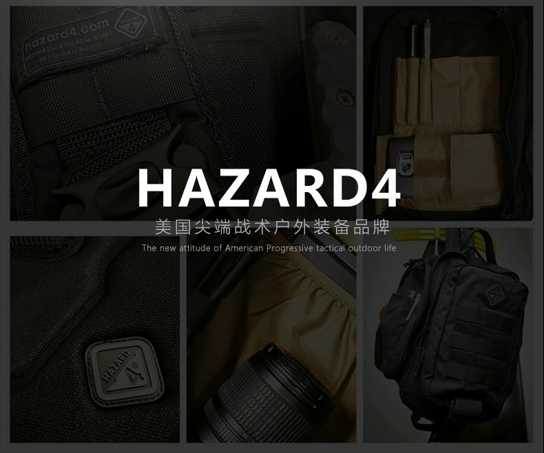 Hazard4 chiến thuật ba lô chéo thiết bị túi chéo gói vai nam vai ngoài trời quân đội túi fan máy ảnh chụp ảnh túi