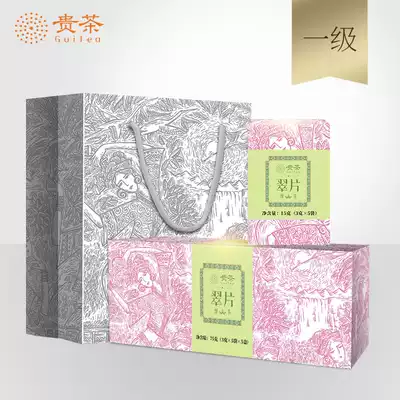 Spring tea spot Cuihe green tea level 75g precious tea Chunjiang Huayue night tea small bag tea