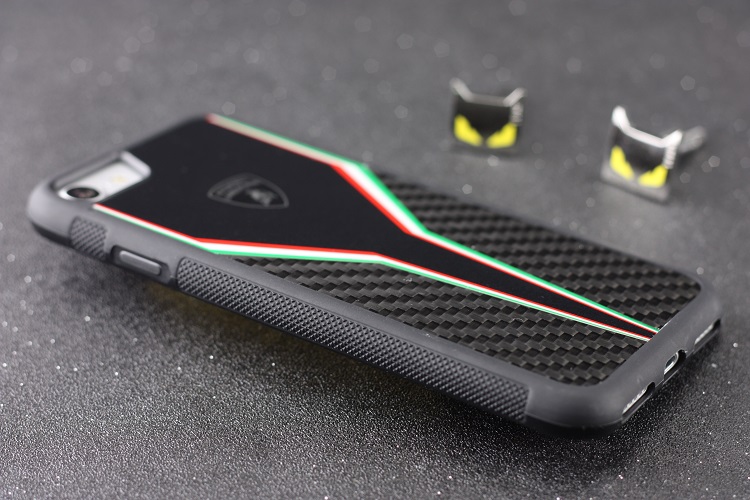 Automobili Lamborghini SC-D2 Carbon Fiber for Apple iPhone 8 Plus/7 Plus/8/7