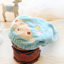 Cute cartoon twin star ktcat children adult super absorbent quick-drying hair cap dry hair towel nightcap