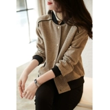 Шерстяное пальто, демисезонная куртка, бейсбольная форма для отдыха, в стиле Шанель