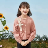 Весенний кардиган, милый детский свитер, подходит для подростков, коллекция 2021