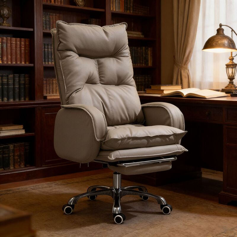 Boss Chair, Bedroom, Study, Backrest, Sofa, Computer Chair, Comfortable for Long Sitting, Reclining Swivel Chair, Smart Accessories, Watch