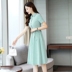 phụ nữ áo váy của giữa chiều dài khí 2020 mùa hè mới của Hàn Quốc phiên bản của eo-dải đầm váy dài mỏng 