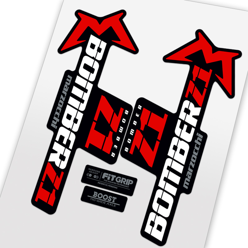 2018 new Mazurch Z1 fork sticker mountain bike personality modification waterproof customization