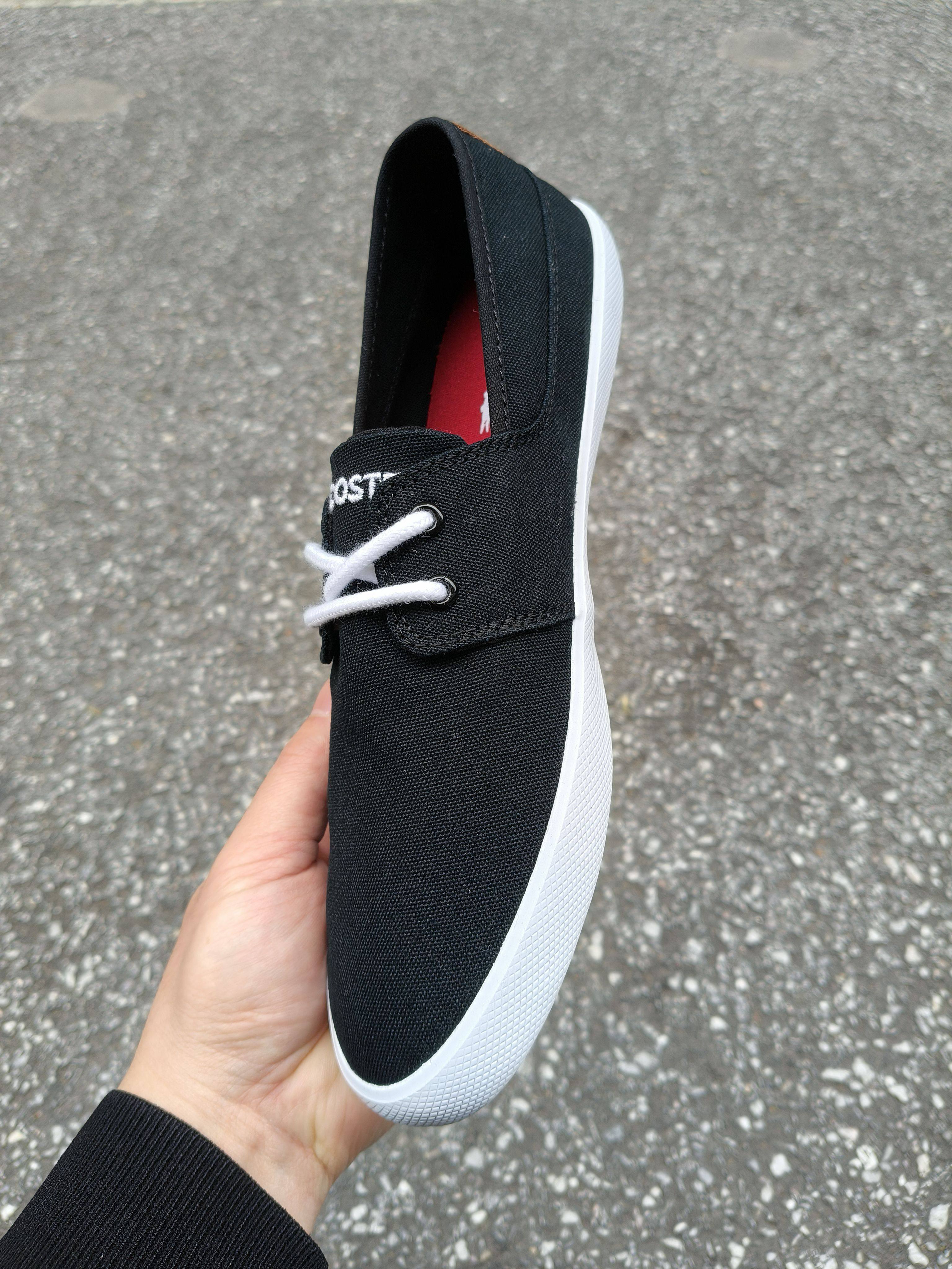 Crocodile Canvas Shoes 2025 Spring/Summer Flat Lace-Up Casual Men's Shoes Couple Style Sneakers Low-Top Canvas Driving Slip-On Shoes