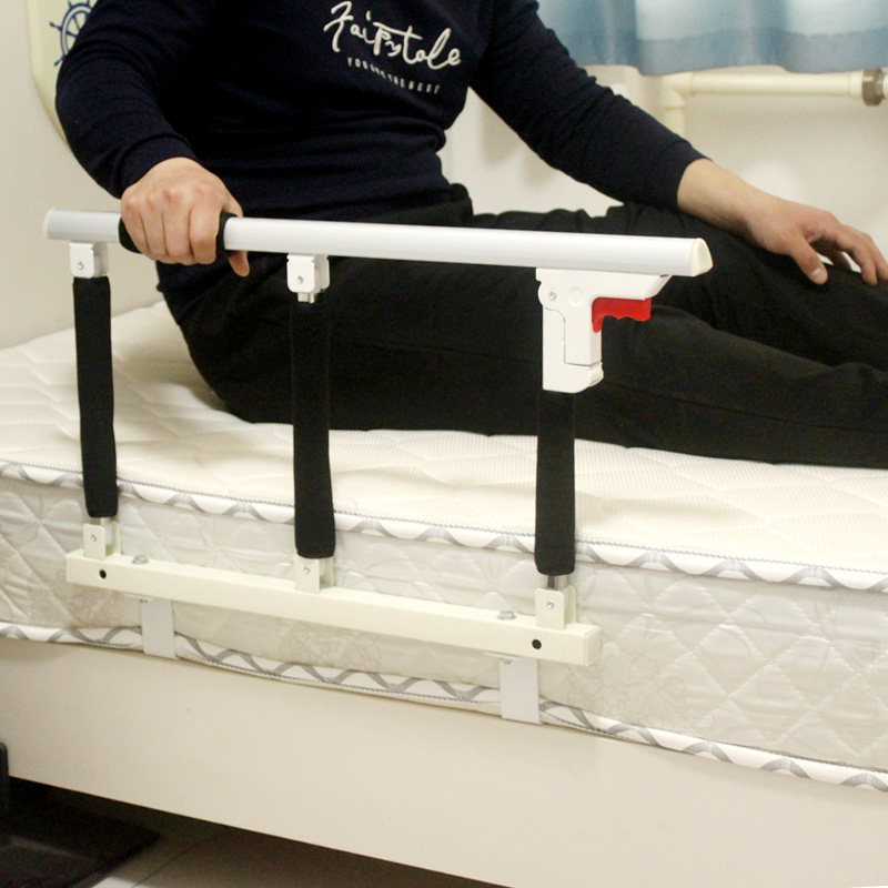 Bedside armrest railings Elderly people can fold anti-fall and fall out of bed Aids Bed Railing Beds Fence Bedside Guardrails