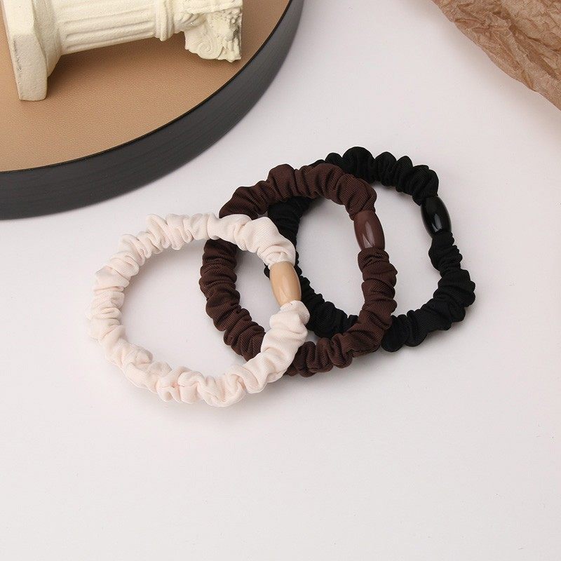 South Korean east gate with the same kind of wrinkled small intestine ring personality large intestine ring zal hair ponytail hair rope female rubber band brief-Taobao