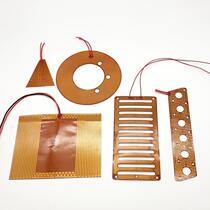 Polyimide heating film temperature-controlled heating film with glue constant temperature heating film PI electric heating film 12V24V