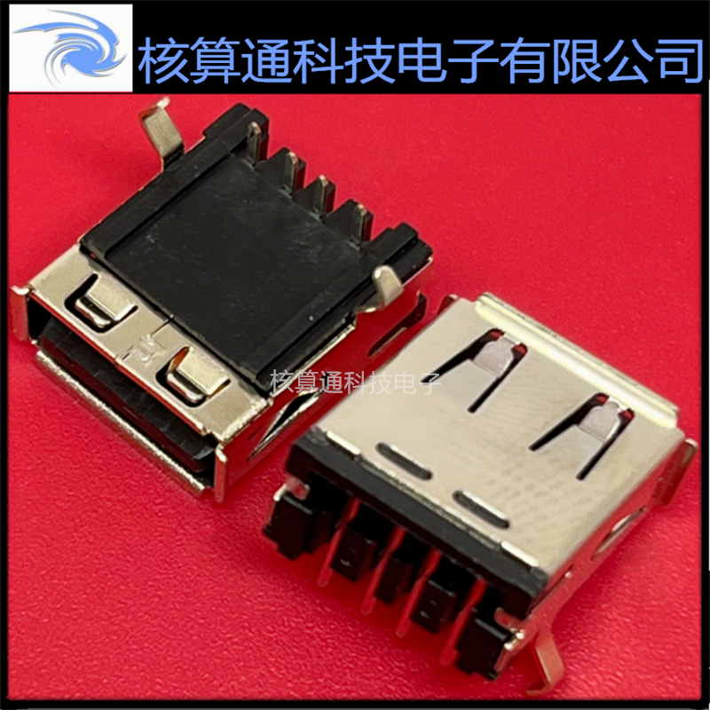 0676430910 676430910 67643-0910 MOLEX原装 4P USB-A插座