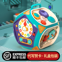 Newborn baby toy set Gift box gift gift for men and women baby full moon 100 days gift mother and baby products