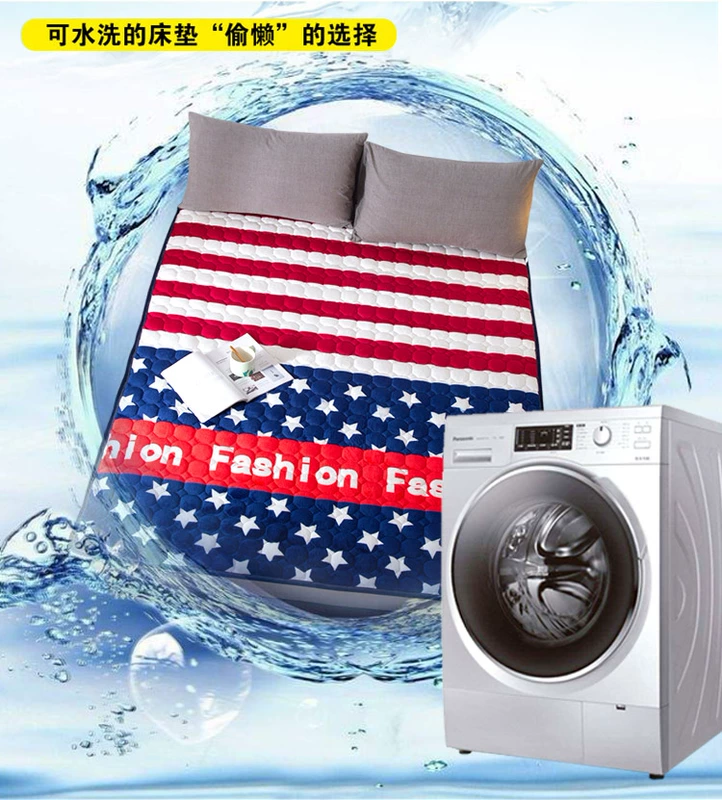 Mùa đông ấm flannel nệm nhà 1,8m mat chăn ký túc xá đơn đôi 1,5m giường mat thảm bảo vệ