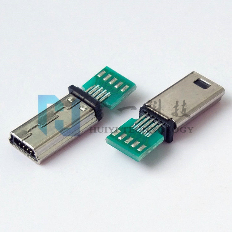 Mini USB 5P短体焊线神物!前五后四还是前五后五?真相太炸了🔥_连接器_淘宝数码网