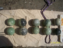  5 pairs of Jade fitness balls during the Republic of China