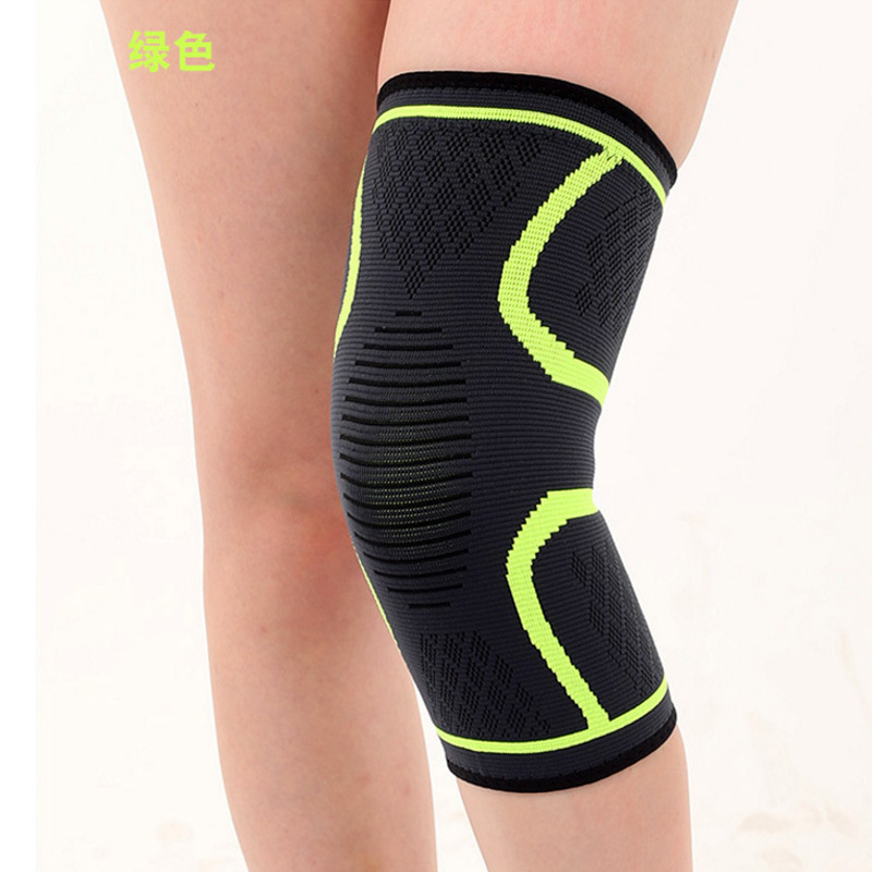 Thể thao đầu gối đệm bóng rổ nam và nữ mùa hè ngoài trời chạy đầu gối meniscus thiết bị bảo vệ tập thể dục squat silicone không có dấu vết - Dụng cụ thể thao bó gối aolike