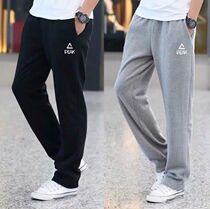 Pike Sports Pants Men Long Pants Spring Autumn Season Thin Straight Drum Pure Cotton Sweatpants Running Loose Basketball 100 Hitch Casual Pants