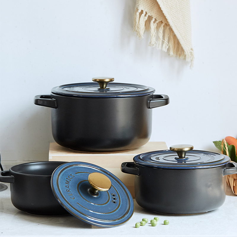 Variable sand pot fashion household health high - temperature ceramic size soup pot stew cooked porridge tasty casserole simmering