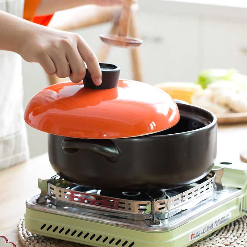 Mystery with handle sand high - temperature flame gas ceramic crock pot soup soup rice small casserole soup, stew