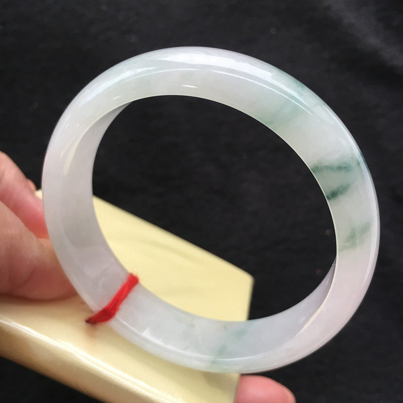 one thousand EMERALD NATURAL EMERALD NATURAL EMERALD BRACELET A CARGO ICE GLUTINOUS FLOATING JADE BRACELET SUB POSITIVE RING 53 4MM