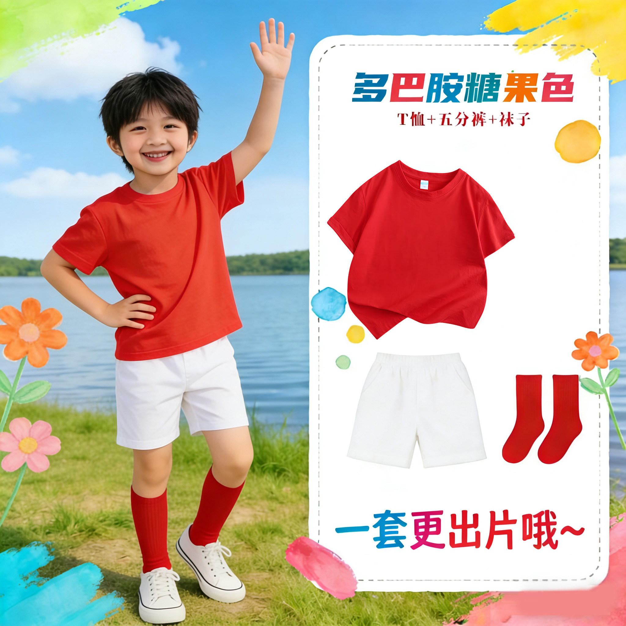 萌娃彩T批发的LOGO